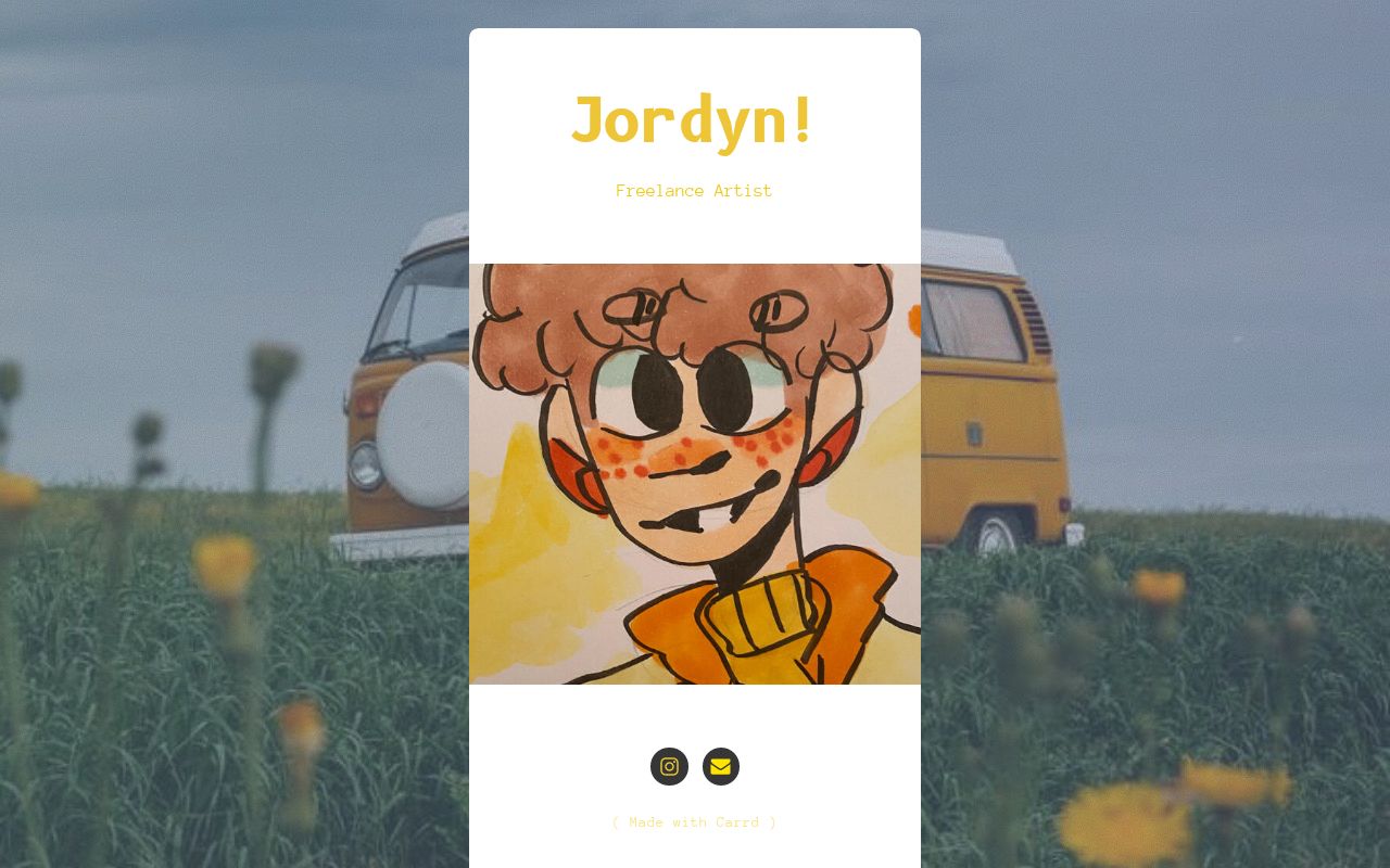 Carrd profile picture for @jord